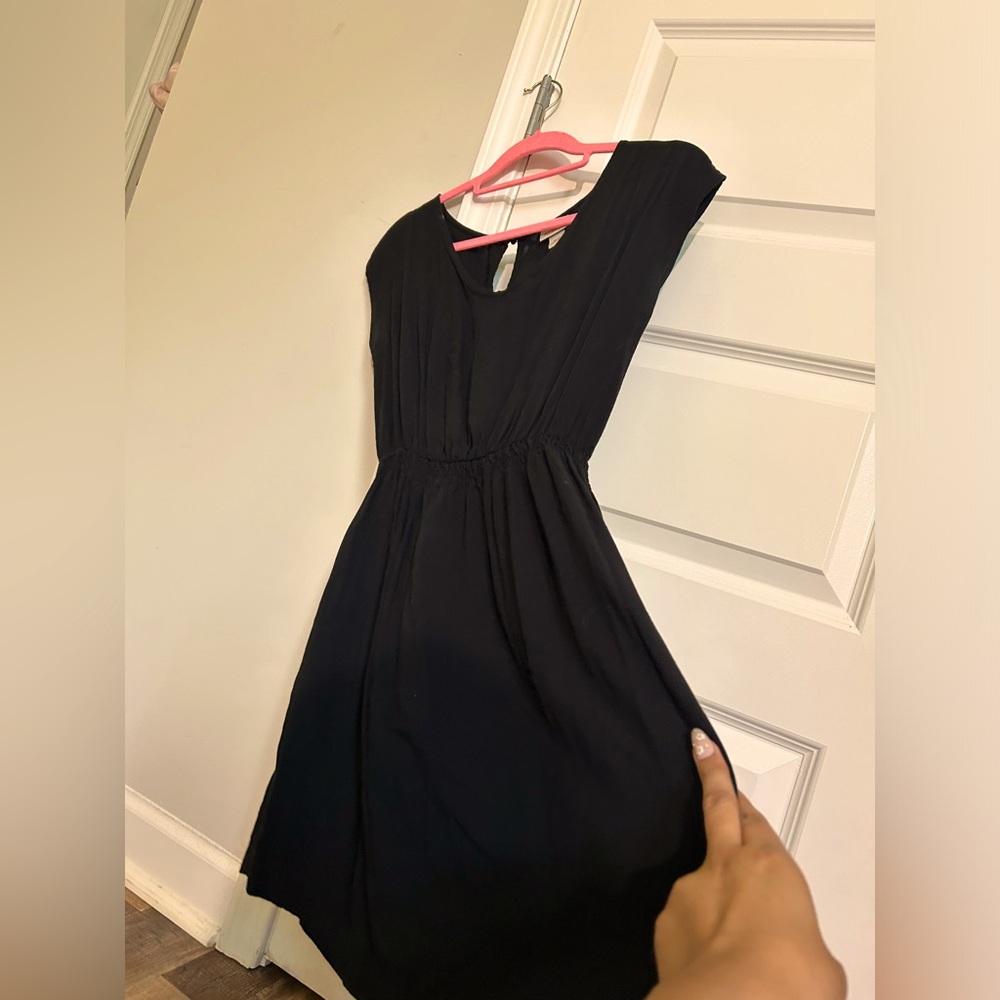 Short black WITH POCKETS dress